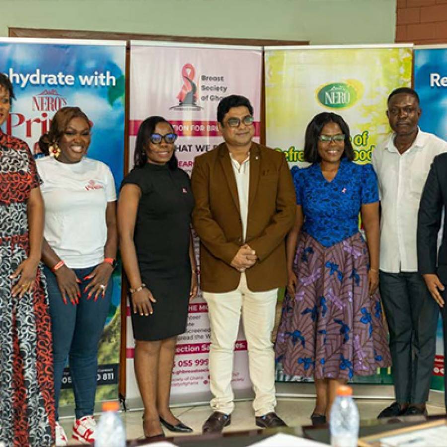 A Partnership with Purpose: Breast Society of Ghana and Sulu Investments Unite for Breast Cancer Care.